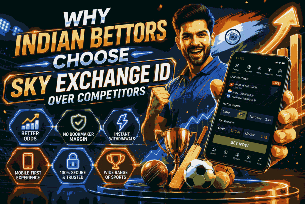 Trusted Skyexchange ID platform offering better odds secure payments and fast withdrawals