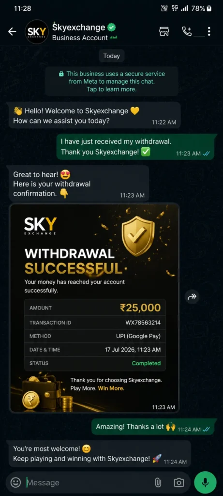 Skyexchange Screenshot 1