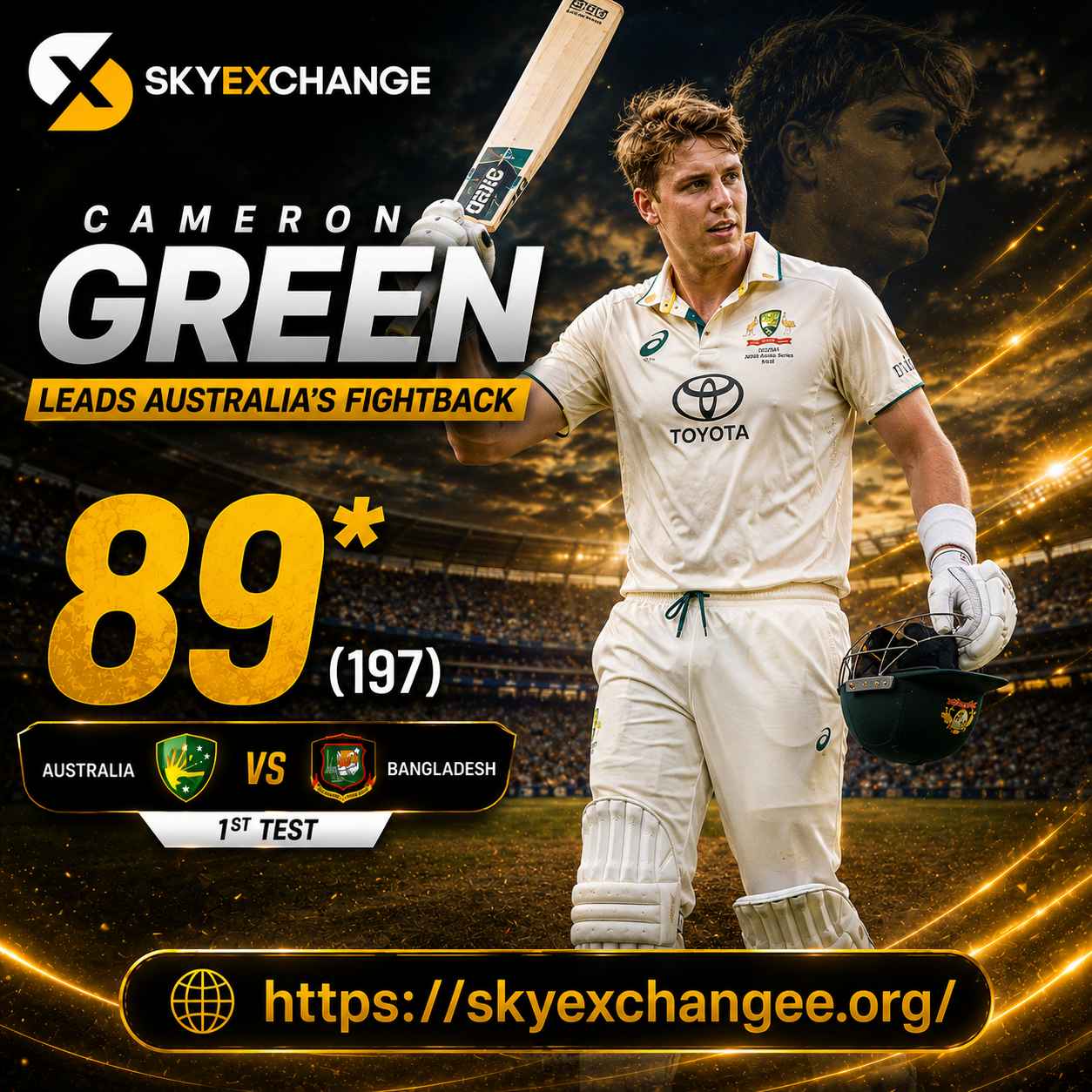 Bangladesh vs Australia green Skyexchart