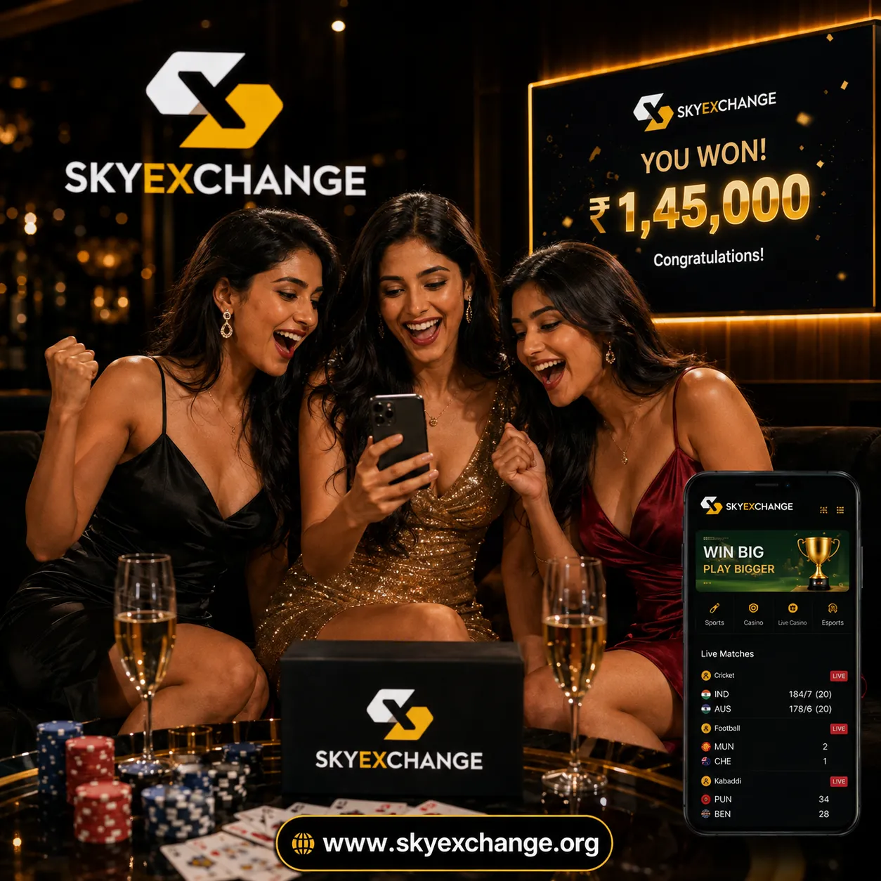 Sky247 win Prize