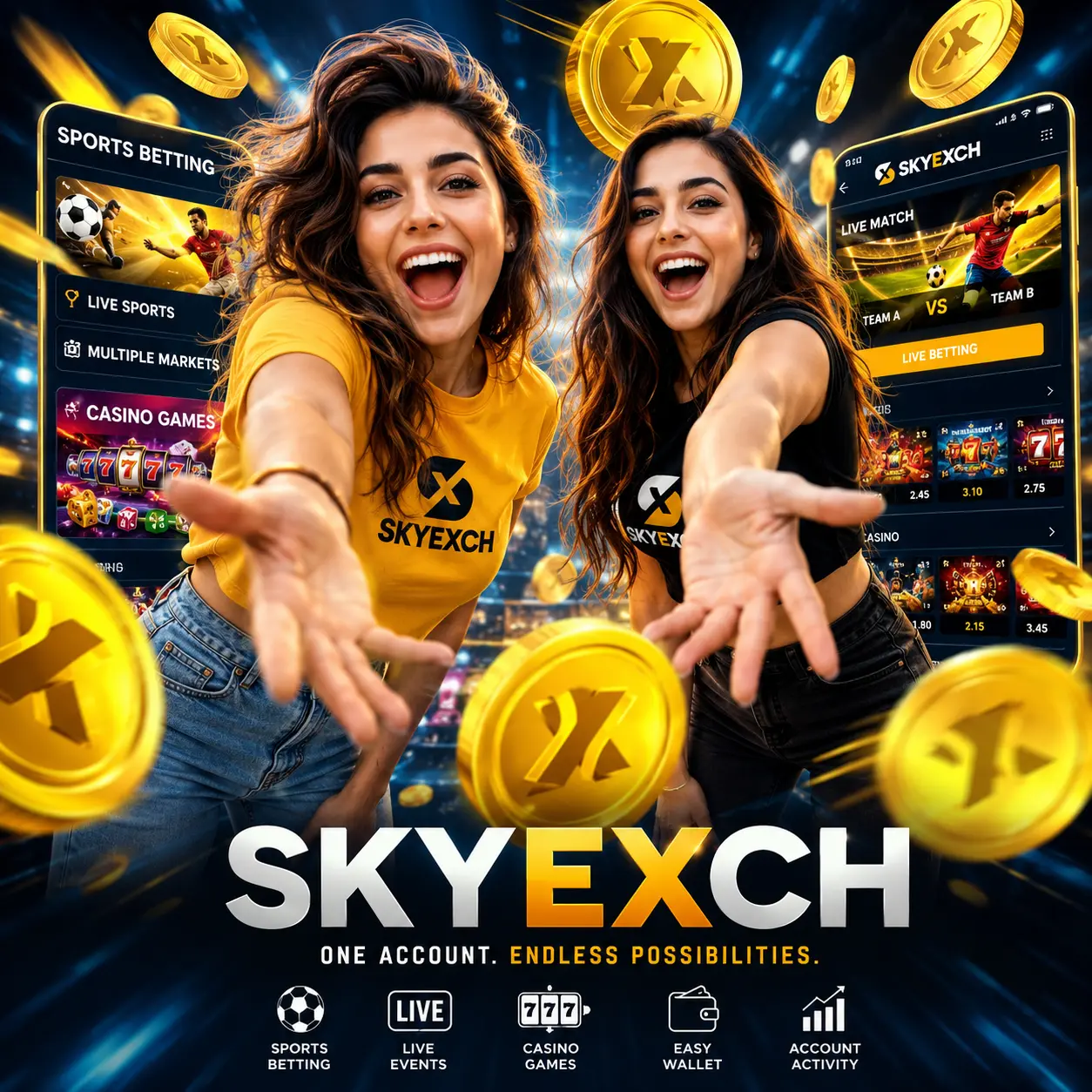 Skyexch Sports and Casino Platform