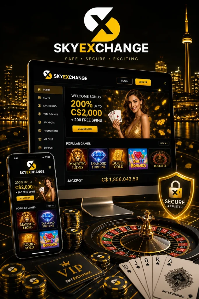SkyExch ID Casino Experience.