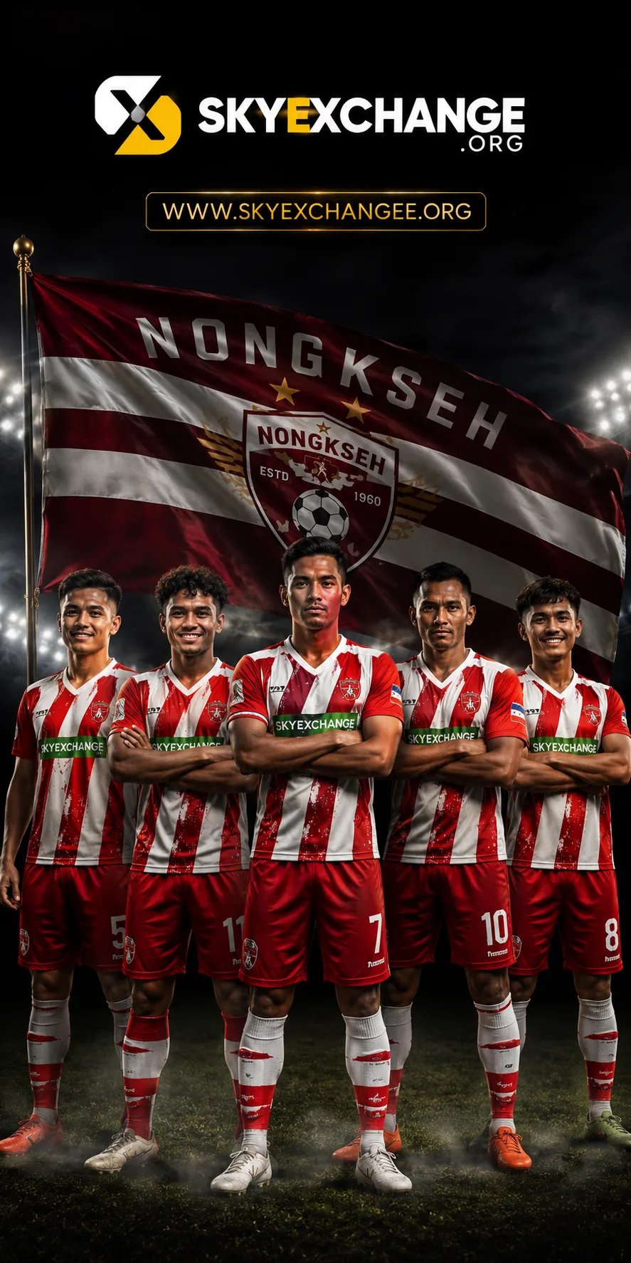 Nongkseh vs Langsning in skyexchnage team baner