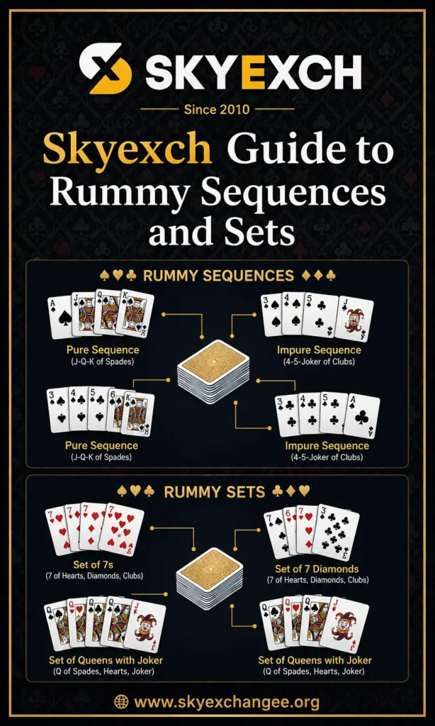 Skyexch Rummy Sequences and Sets Guide