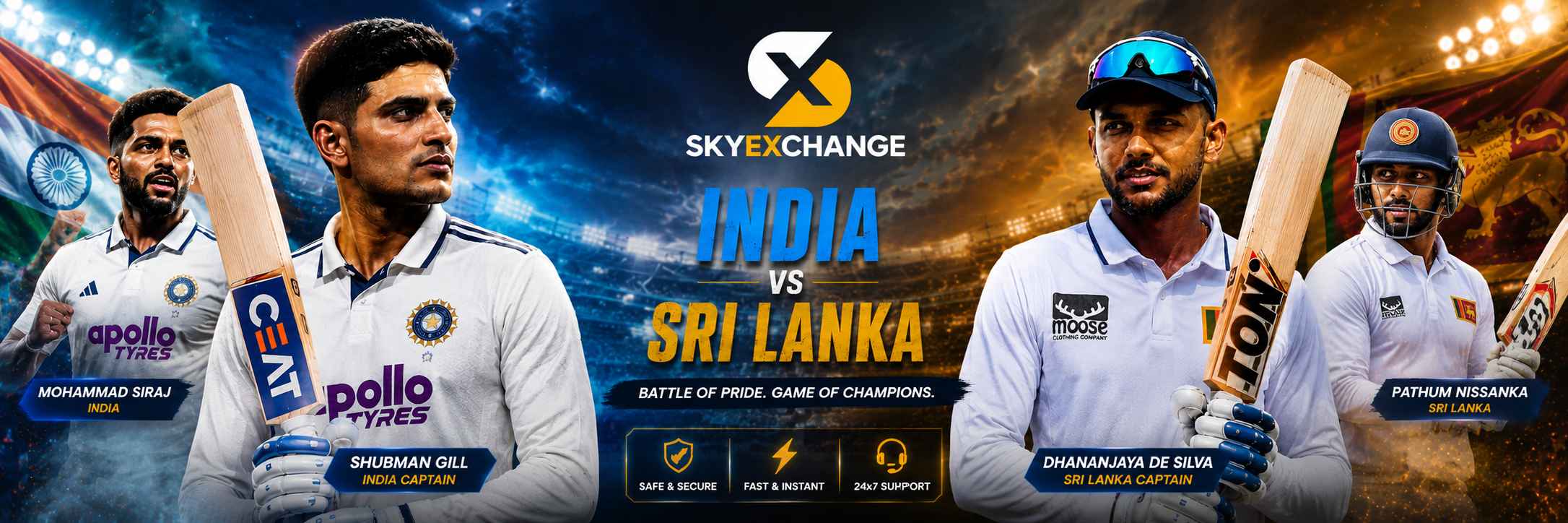 Sri Lanka vs India 1st Test | skyexchange