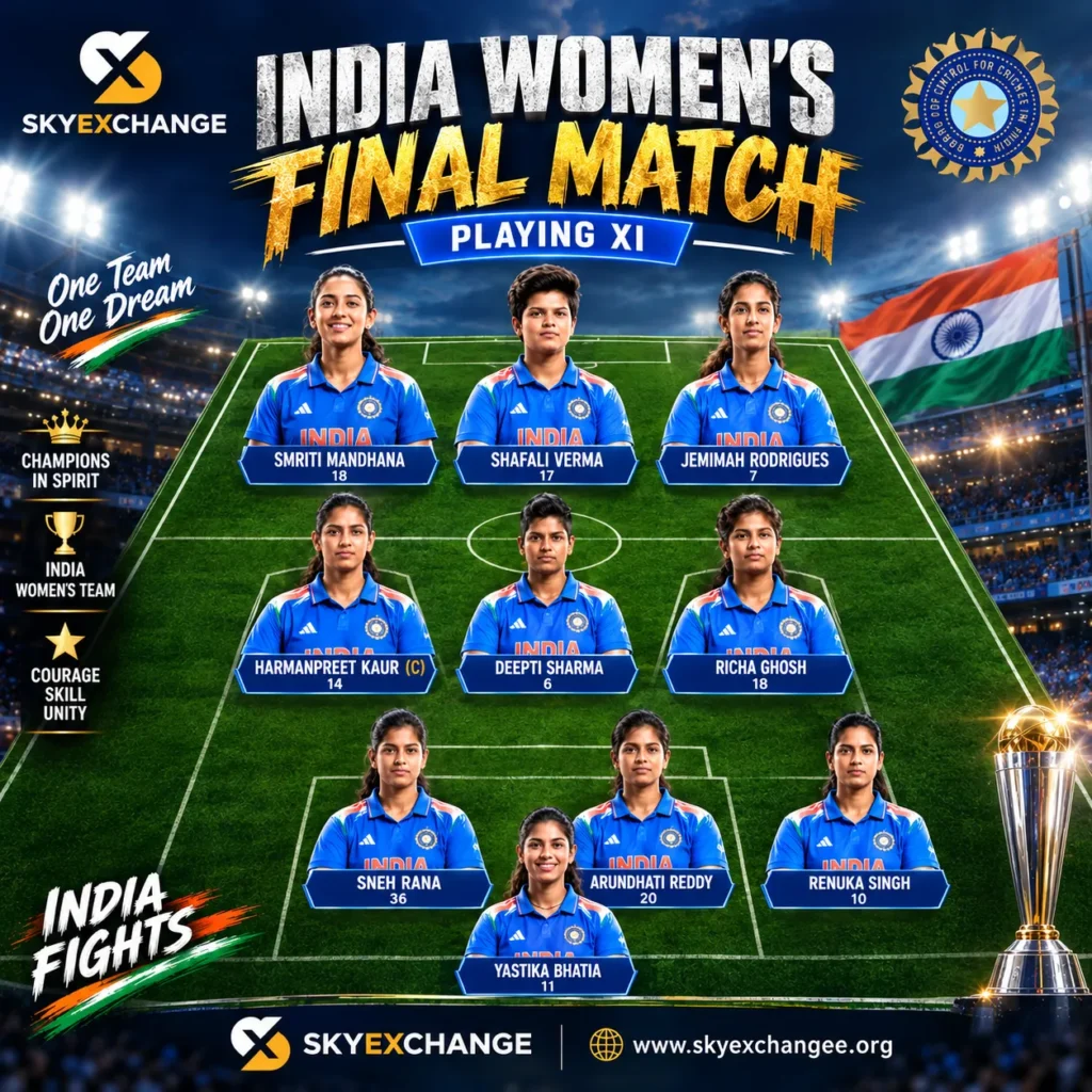 India Women’s Final Match XI