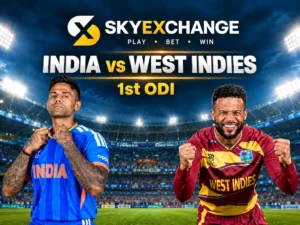 India vs West Indies 1st ODI IN Sky247