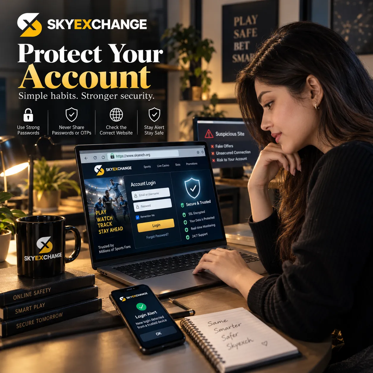 Skyexch Account Security