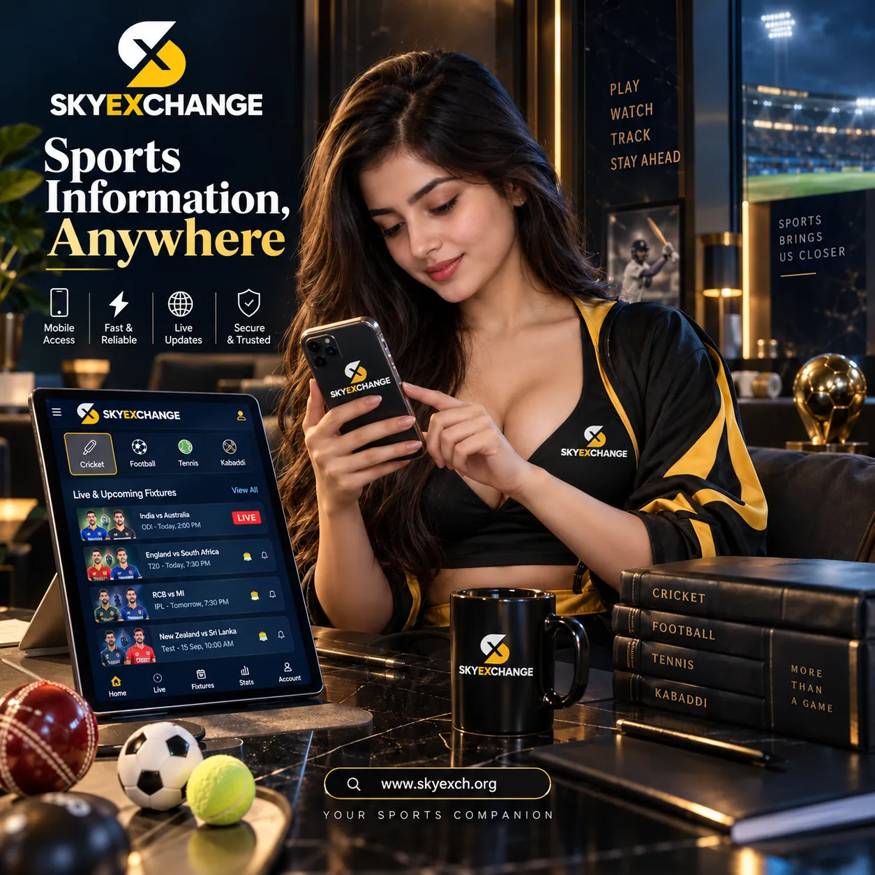 Skyexch on mobile