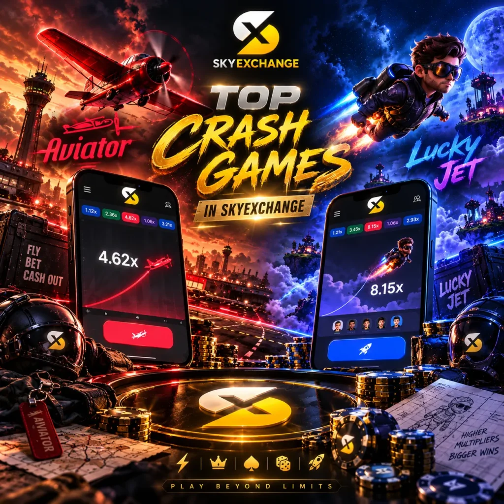 Skyexchbiz crash games