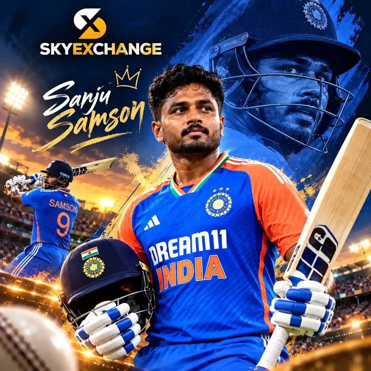 IND vs WI Sanju Samson-Skyexchange