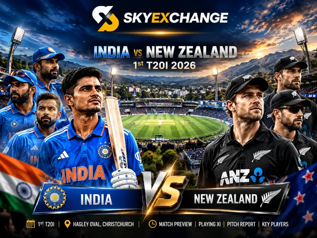 India vs New Zealand_ 1st T20I Preview with skyexch