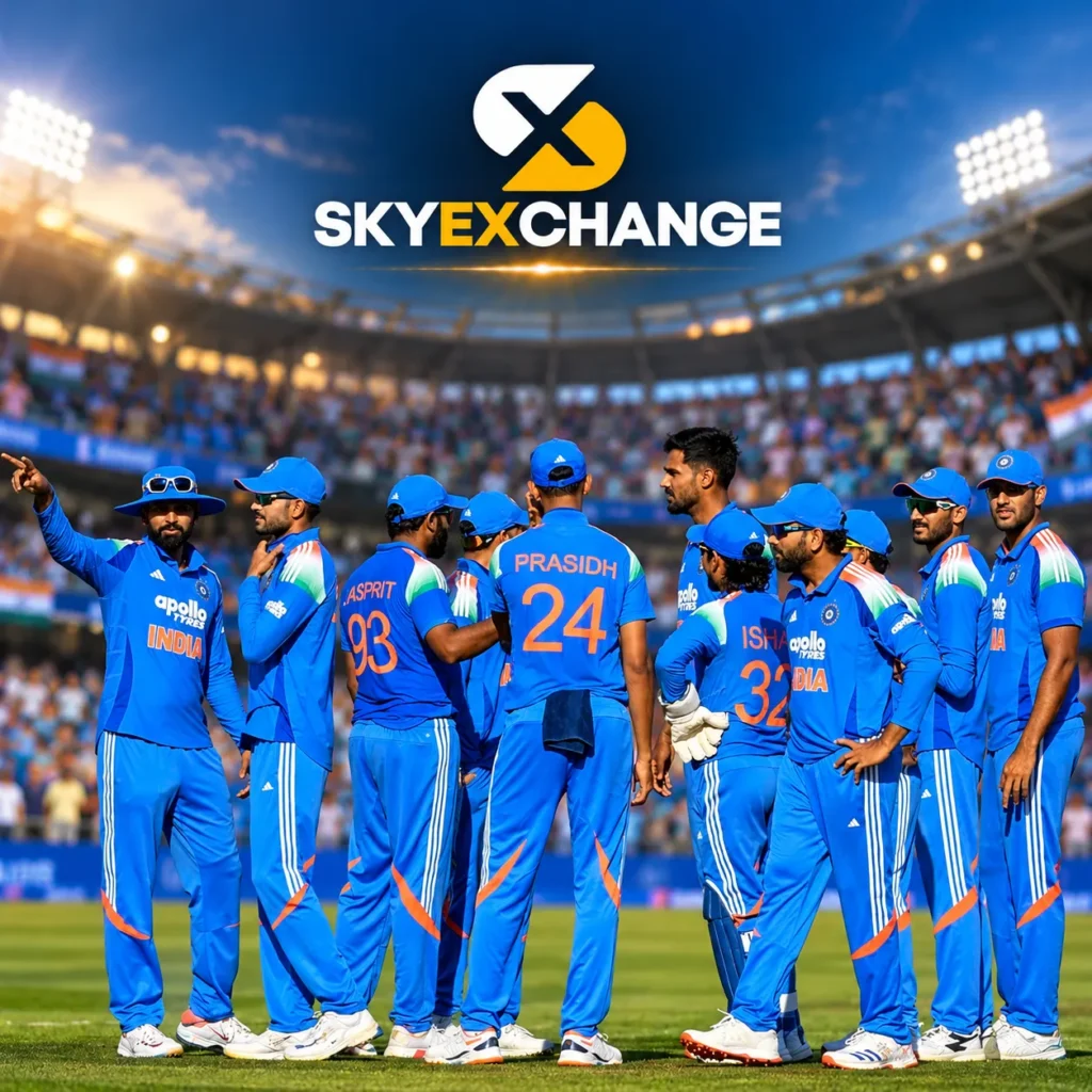 India vs West Indies playing xi with Sky exch